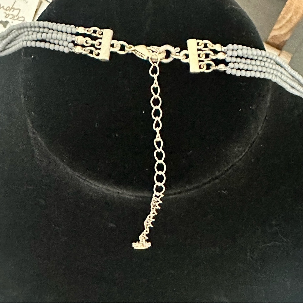 Premier Design Multi strand seed and barrel bead necklace - Picture 5 of 6